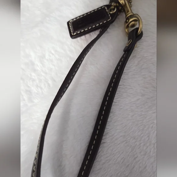 Coach Clutch, purple And Brown. - Picture 9 of 10